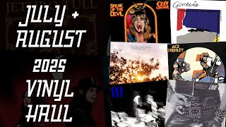 JULY + AUGUST 2025 VINYL HAUL: Ozzy Osbourne, Jack White, ATL75, Kurt Vile, Ace Frehley & Rare Crue!