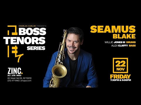 Seamus Blake at Zinc