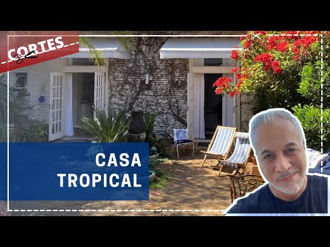 "Meu sonho era de uma casa de tijolinho branco" e jardins incríveis