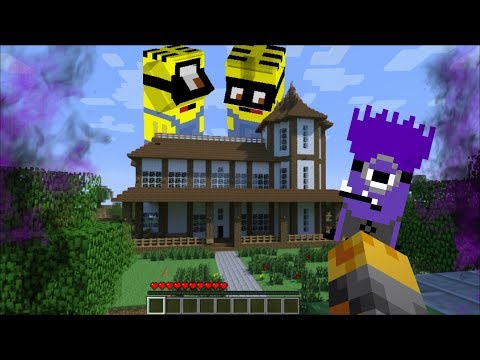 SHIZO ALERT! Giant Evil Minions Attack Minecraft House!!