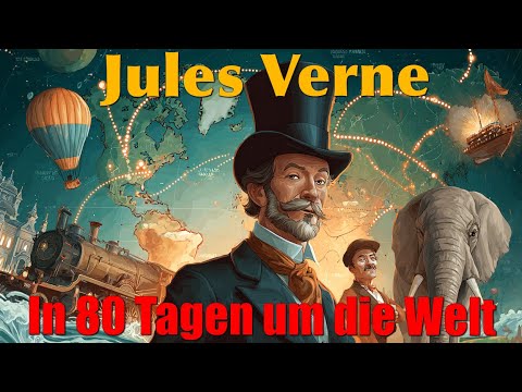 Jules Verne - in 80 Tagen um die Welt / ungekürzt in Hörspielform (Hörbuch komplett)