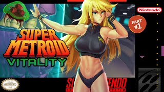 Super Metroid: V I T A L I T Y (SNES) [Hack]