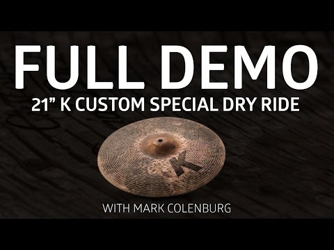Zildjian Demos - 21" K Custom Special Dry Ride