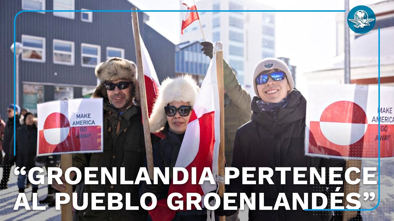 Protestas en Groenlandia por oposición a campaña de anexión de Trump