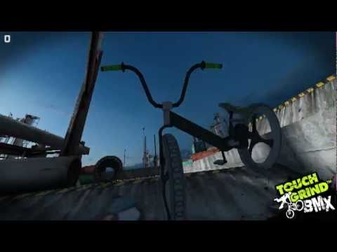 50,000 and left pipe tutorial(TheDock) - Touchgrind BMX