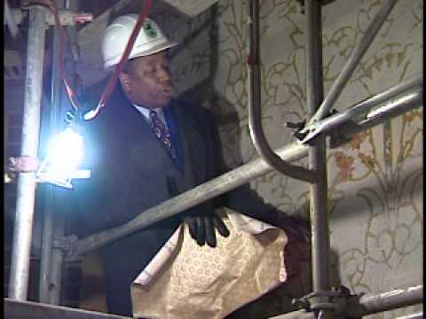 CBS 6 Video Vault - 1995 - February 09 - Restoration underway at the Mosque