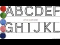 Alphabet Abc Song Learn A To Z Names Along Abc Color With Toodler Little Learn Zone