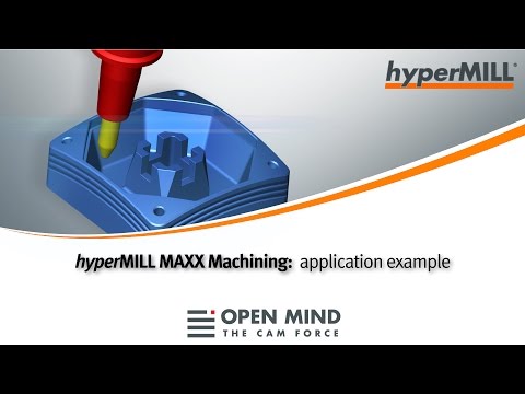 hyperMILL MAXX Machining: High-Performance Machining example