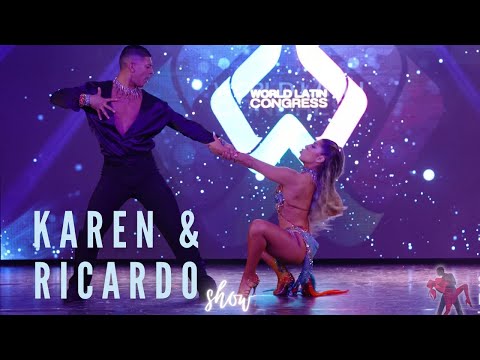 Show Karen & Ricardo [A Calzón Quitao - Oliver ft. Porfi Baloa] Salsa @WorldLatinCongress