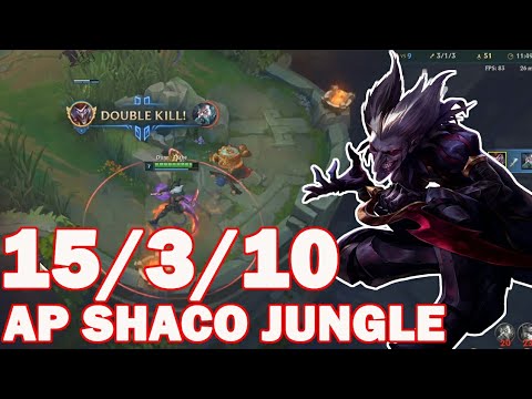 FULL AP SHACO JUNGLE SEASON10 LEAGUE OF LEGENDS PH