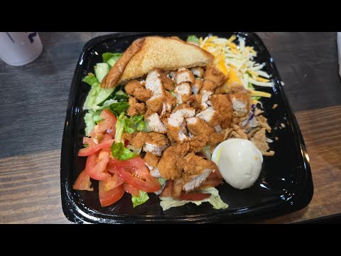 50% Off Zalads?! Cobb Salad Review! | Zaxbys