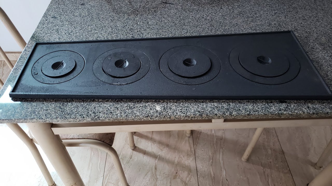 Olha o tamanho da chapa,do nosso fogão à lenha.