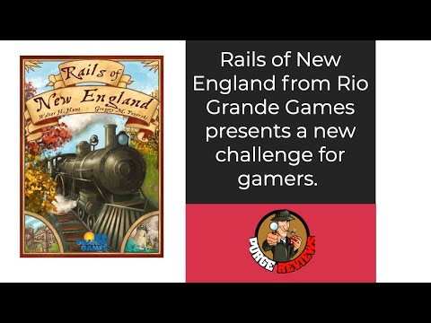 The Purge: # 4217 Rails of New England: Rio Grande Games brings us a train game
