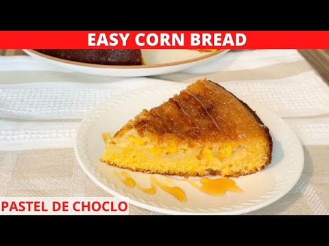 Postre de choclo sin mezcladora (FÁCIL Y RÁPIDO)