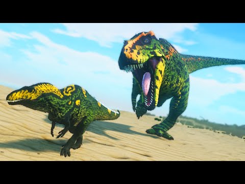 Fui Perseguido por um Tiranossauro Rex, Filhote de Acrocantossauro -  Beasts of Bermuda