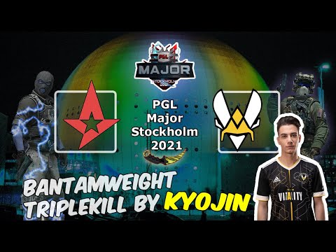 Bantamweight TripleKill by Kyojin on Nuke, Astralis vs Vitality, PGL Major Stockholm 2021