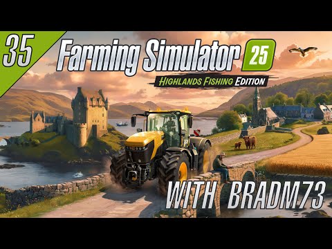 FARMING SIMULATOR 25 - HIGHLANDS FISHING EDITION - Ep.35: Straw & A GOOD TALK!!! #fs25