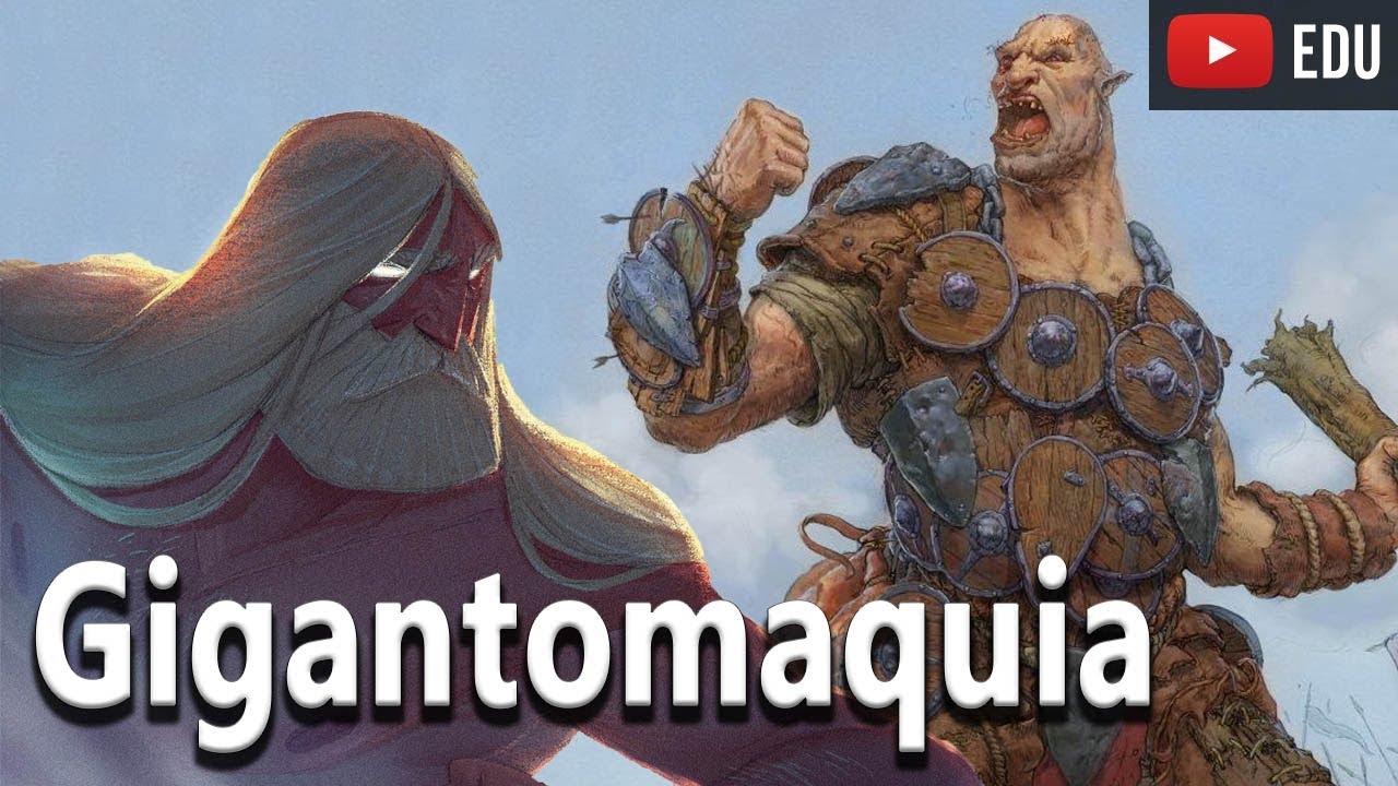 Gigantomaquia: A Luta entre os Deuses Olímpicos e Gigantes - Mitologia Grega Ep.87 Foca na História