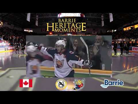 Barrie Heritage Moment - Aaron Ekblad Named OHL Defenceman of the Year.