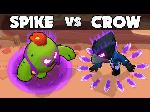 SPIKE vs CROW ⭐ Brawl Stars