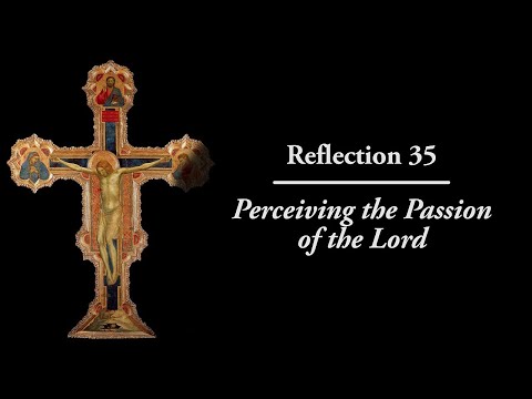 Reflection 35: Perceiving the Passion of the Lord
