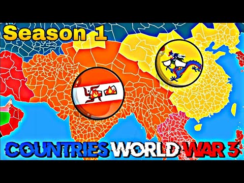 Countries World War 3 🌍[Countries And World war ]💥 💥 [Season 1] #countryballs #worldprovinces
