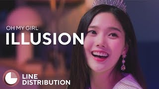 OH MY GIRL - ILLUSION (LINE DISTRIBUTION)