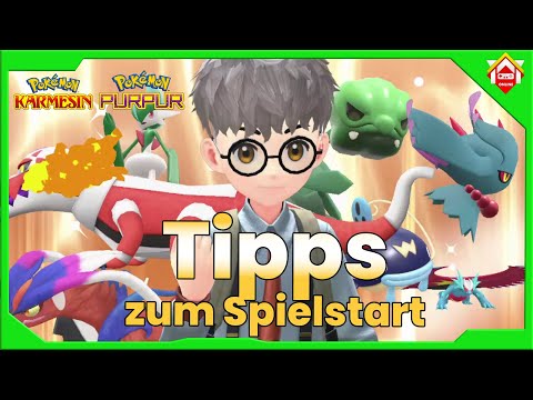 Tipps zum Spielstart von Pokemon Karmesin und Purpur