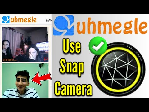 How to Use Snap Camera Face Filters in Uhmegle Video Chat (For Fun)