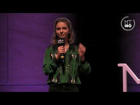 MT180 2023 -  Emilie Boucher, 1er prix du jury Académie de Grenoble