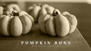[No Music] How to Make Pumpkin Buns