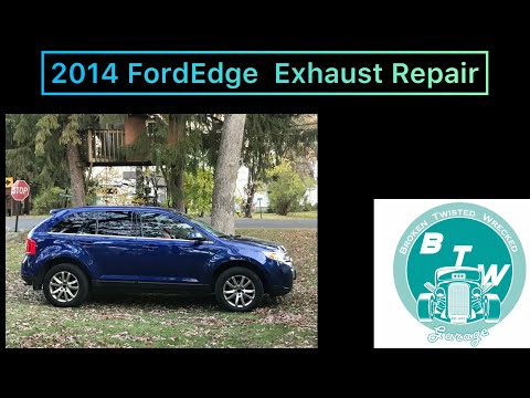2014 Ford Edge Exhaust flex pipe repair