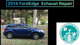 2014 Ford Edge Exhaust flex pipe repair