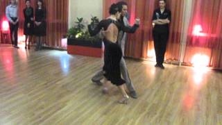 Julia Gorina Y Jonatan Baez. Derecho Viejo. Tango. Krasnodar 29/11/2014