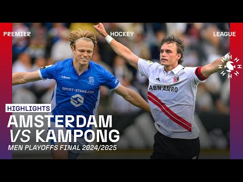 SPEKTAKEL in Amsterdam Wie pakt de TITEL?💥 AMS - KAM 🏑 Tulp Hoofdklasse Heren ‘24/’25 | Samenvatting