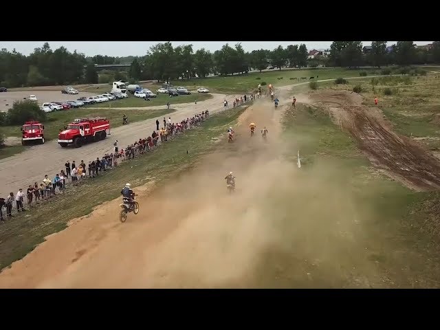 Соревнования по мотокроссу прошли в Ангарске