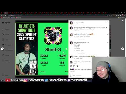 Demon Kam Reacts to NY DRILL MEMES V5 (IG Posts)!