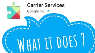 Carrier Service update, What it does?