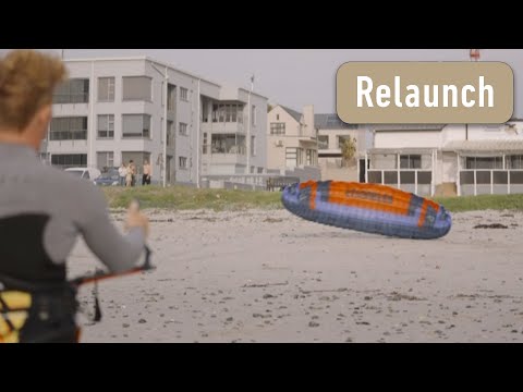 How to relaunch a foil kite | The Foil Kite Academy