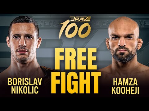 Borislav Nikolic vs Hamza Kooheji | BRAVE 100 Main Event | Full Fight
