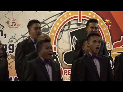 JUARA 1 LOMBA PESPARAWI NASIONAL KE XII KATEGORI SEJENIS PRIA (PSP) PROVINSI MALUKU DI PONTIANAK