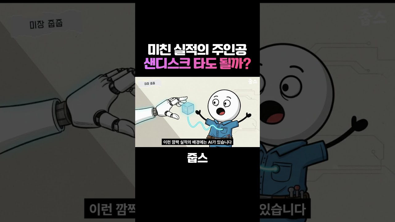 미친 실적의 주인공! 샌디스크 타도 될까?