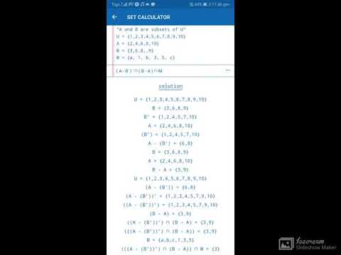 Set Calculator video thumbnail