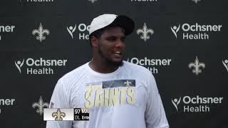 Saints Head Outside & Allow Fans at Training Camp