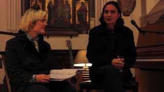 In conversation with Moonface (Spencer Krug) at St Pancras Old Church, London 03/11/13