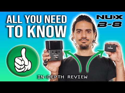 NuX B8 Wireless Instrument System 2024 - Present - Black image 4