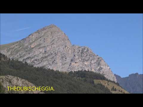 PANORAMICA DI PIETRAPORZIO (CN) IN VALLE STURA. GIOV. 15 - 8 - 2019