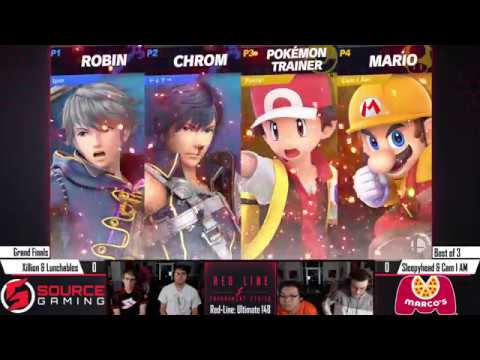 Red Line Ultimate 148 ─ Grand Finals ─ Xillion & Lunchables vs Sleepyhead & Cam I Am