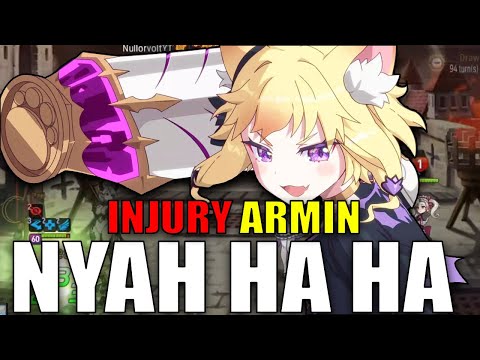 Injury Bad Cat Armin Fills me with Glee - Epic Seven