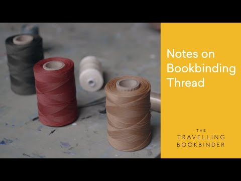 Bookbinding Short Thread Notes on Bookbinding Thread | Primrose Paper Arts Inc.